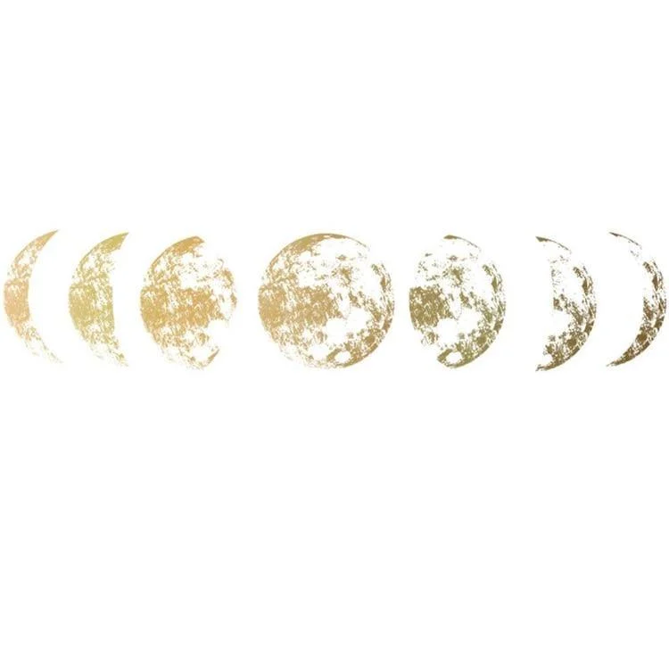 Moon Phases Wall Sticker - Glova