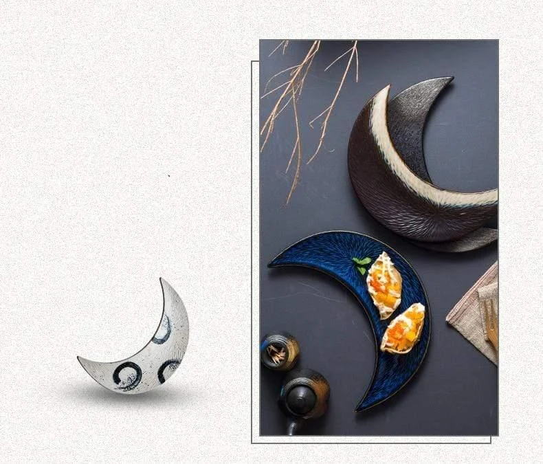 Moon Shaped Sushi Plate - Glova