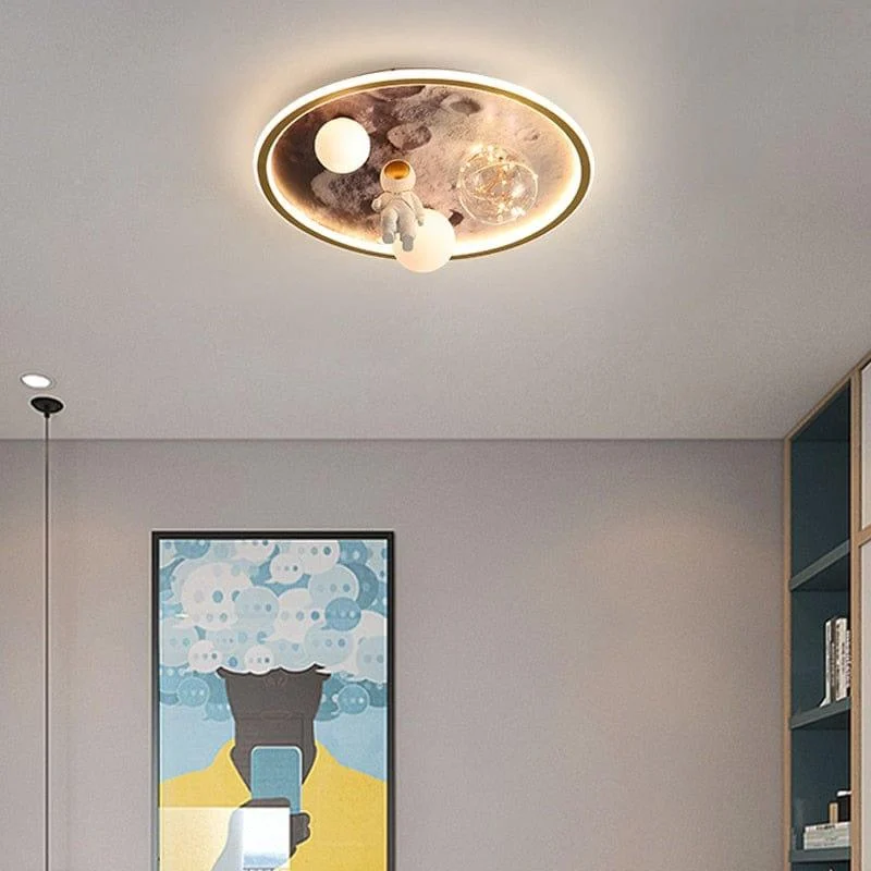 Moonlit Astronaut Ceiling Light - Glova