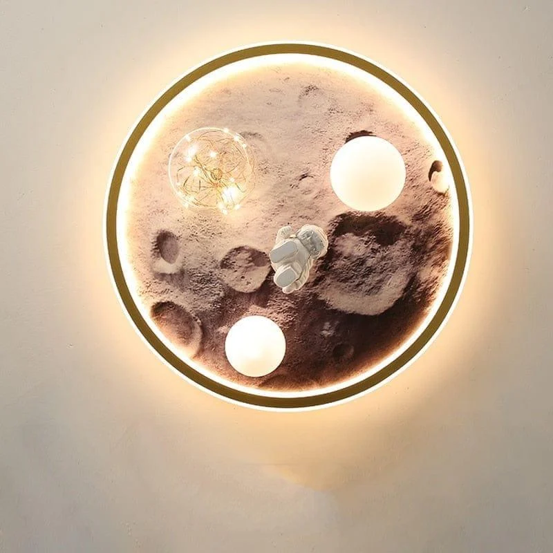 Moonlit Astronaut Ceiling Light - Glova