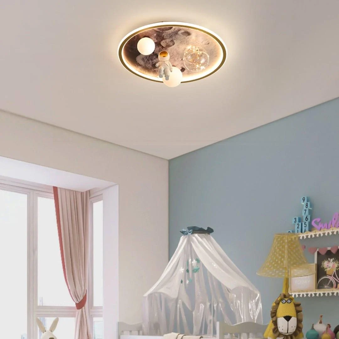 Moonlit Astronaut Ceiling Light - Glova