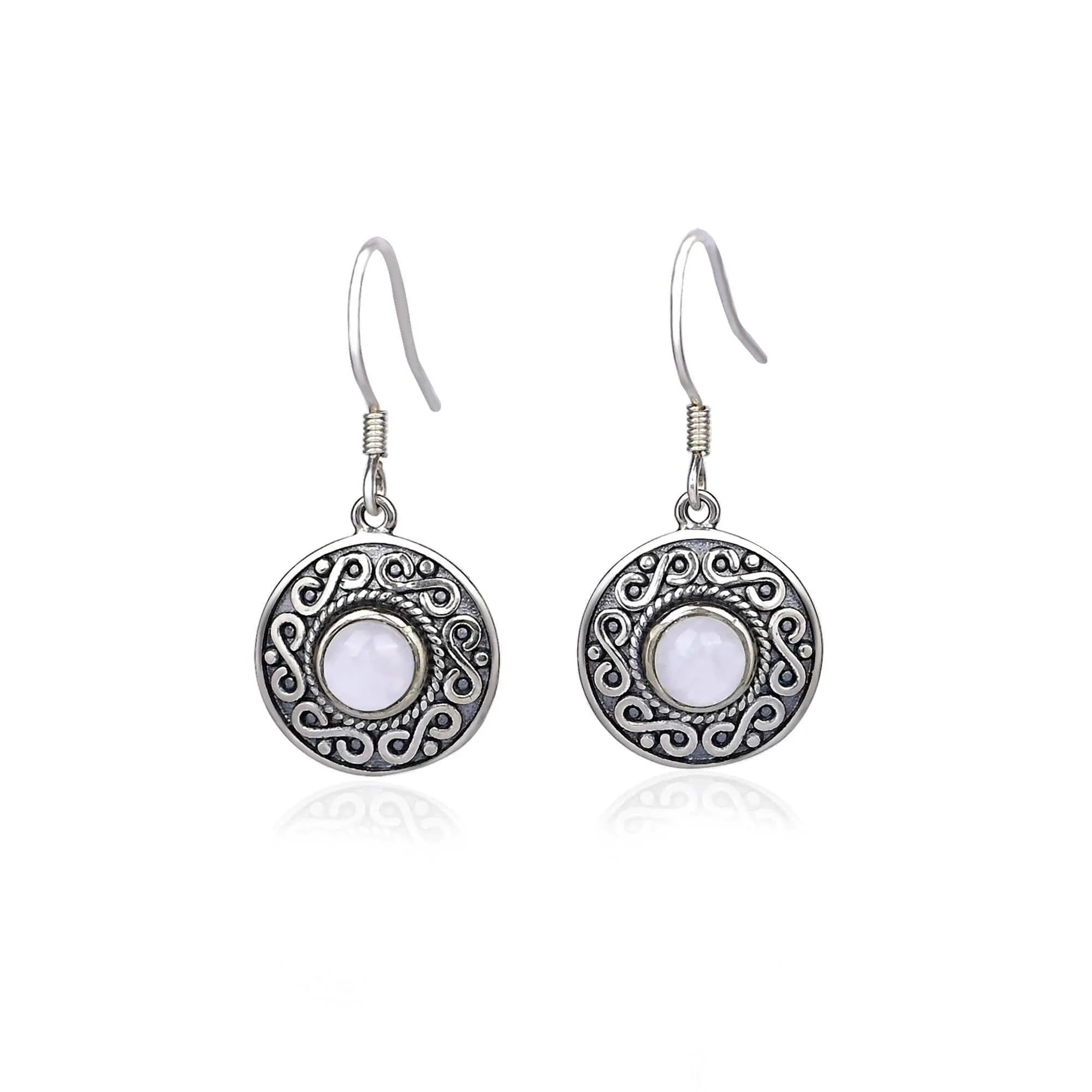 Moonstone Drop Earrings - Glova