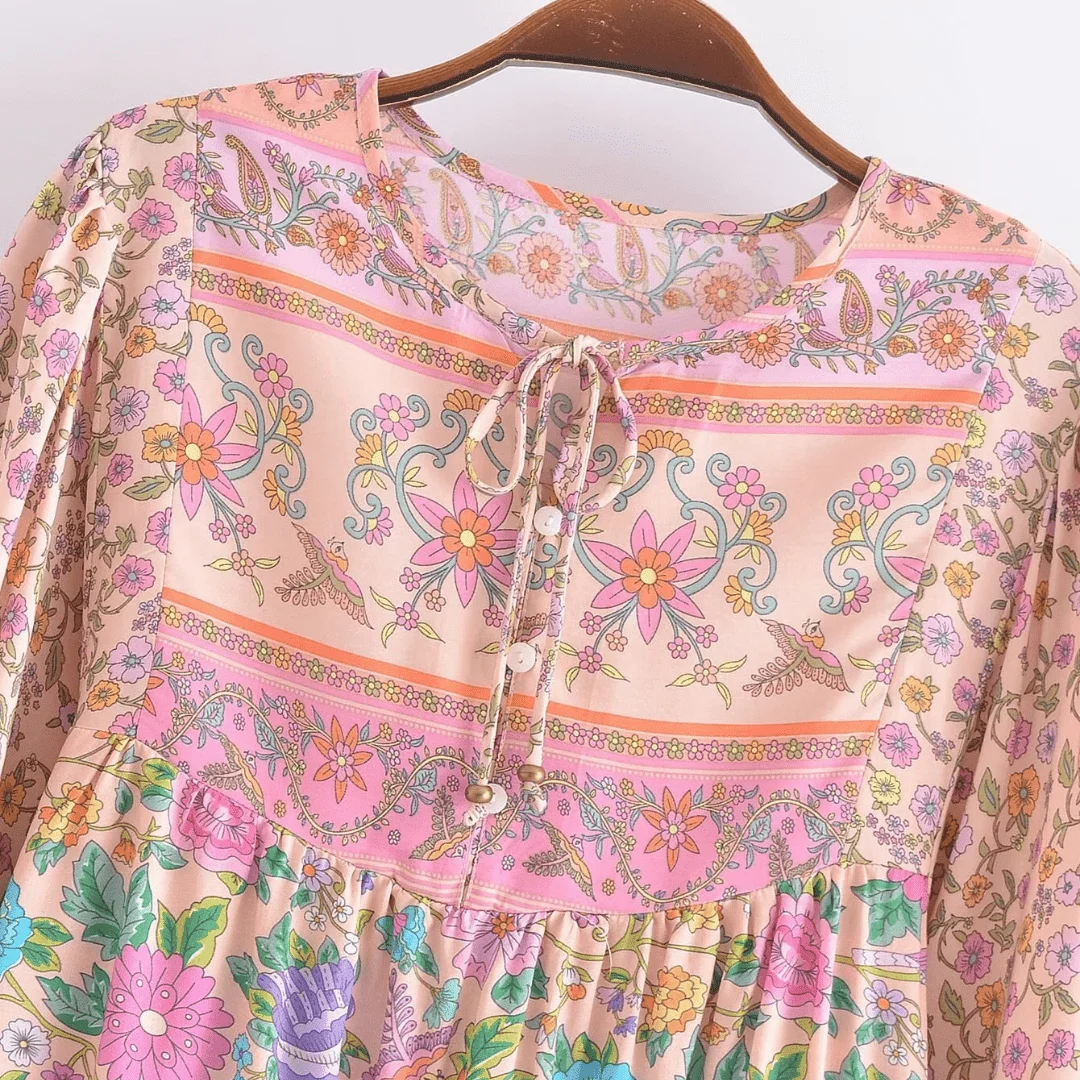 Morgan Boho Long Sleeve Blouse - Glova