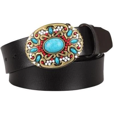 Mosaic Turquoise Mosqueta Belt - Glova