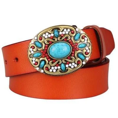 Mosaic Turquoise Mosqueta Belt - Glova