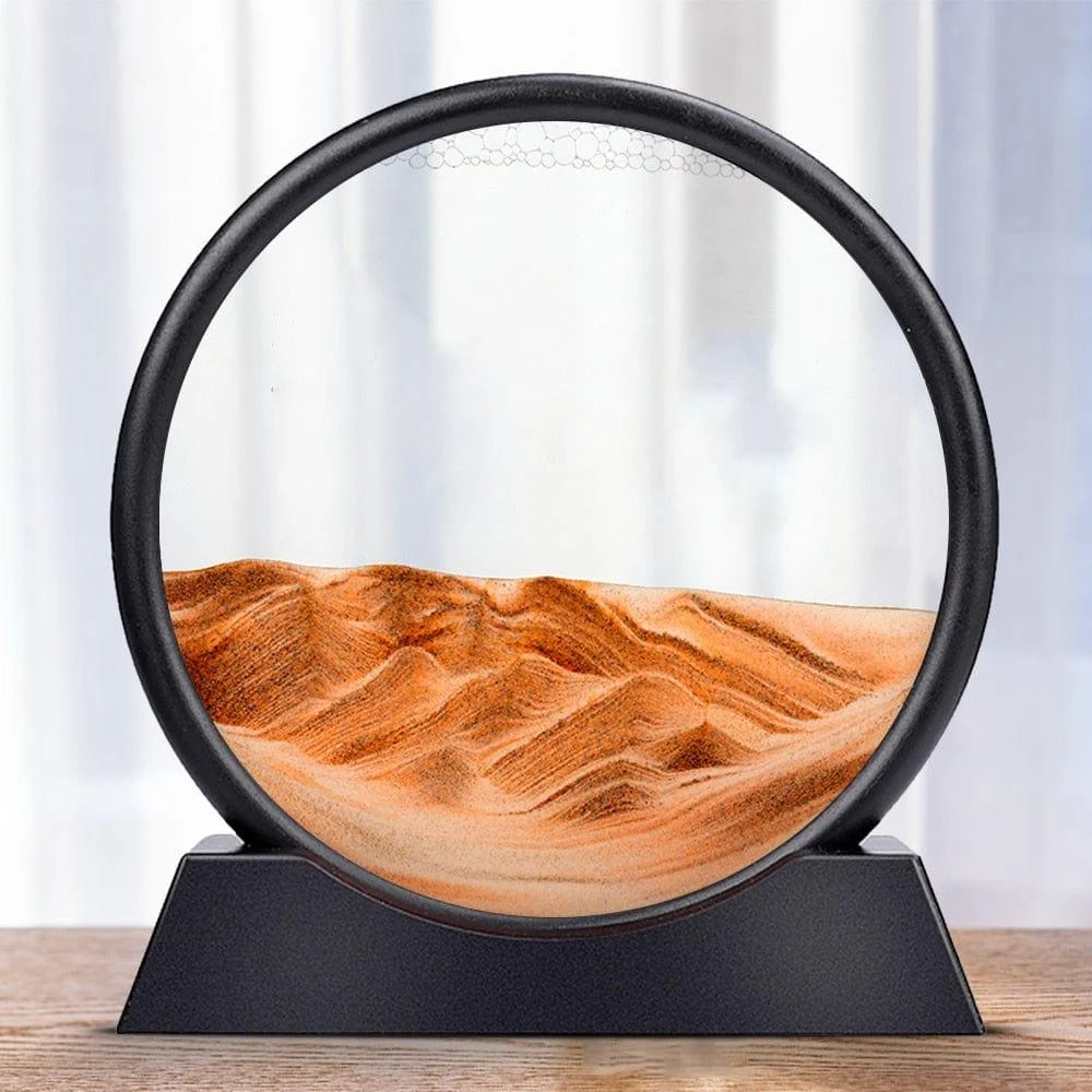 Moving Sand Glass Art - Glova