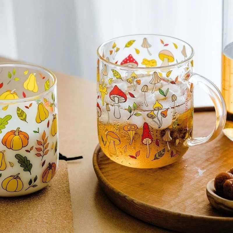 Mushroom Glass Mug - Glova