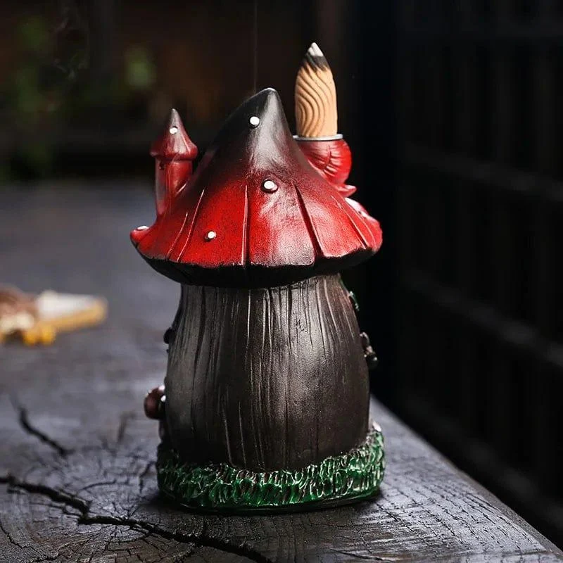 Mushroom House Incense Burner - Glova