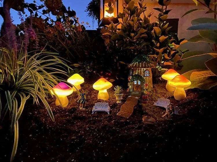 Mushroom Solar Light - Glova