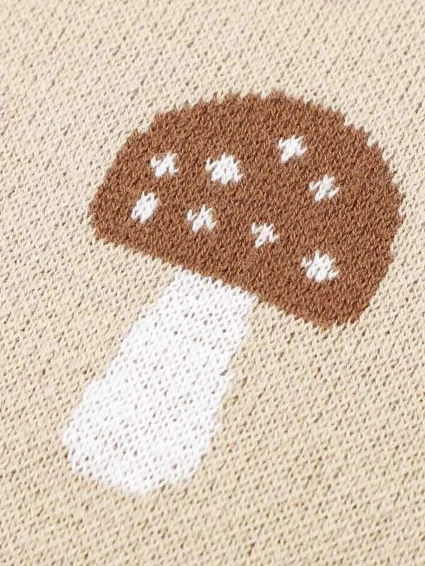 Mushroom Toddler Blanket - Glova