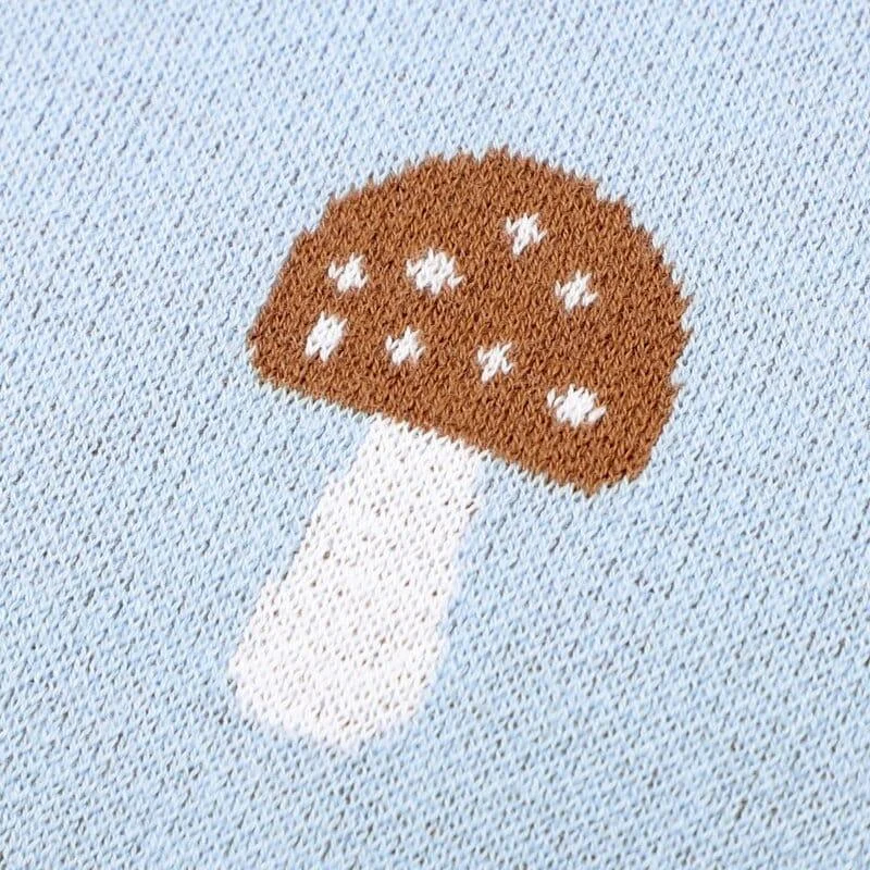 Mushroom Toddler Blanket - Glova