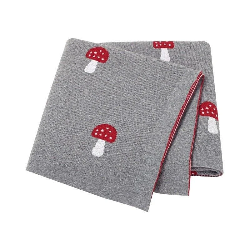 Mushroom Toddler Blanket - Glova