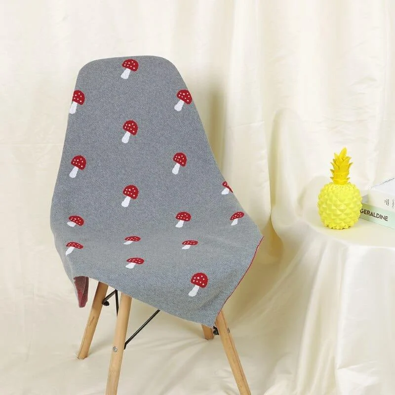 Mushroom Toddler Blanket - Glova