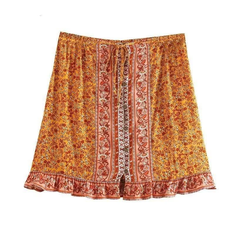 Myrina Floral Skirt - Glova