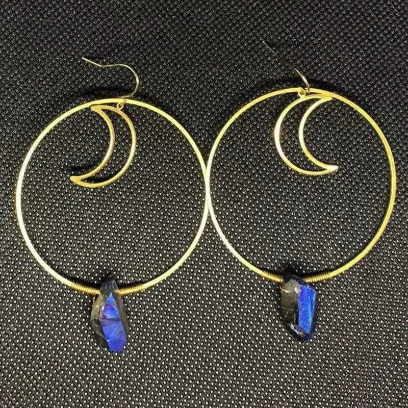 Mystery Of The Moon Earrings - Glova