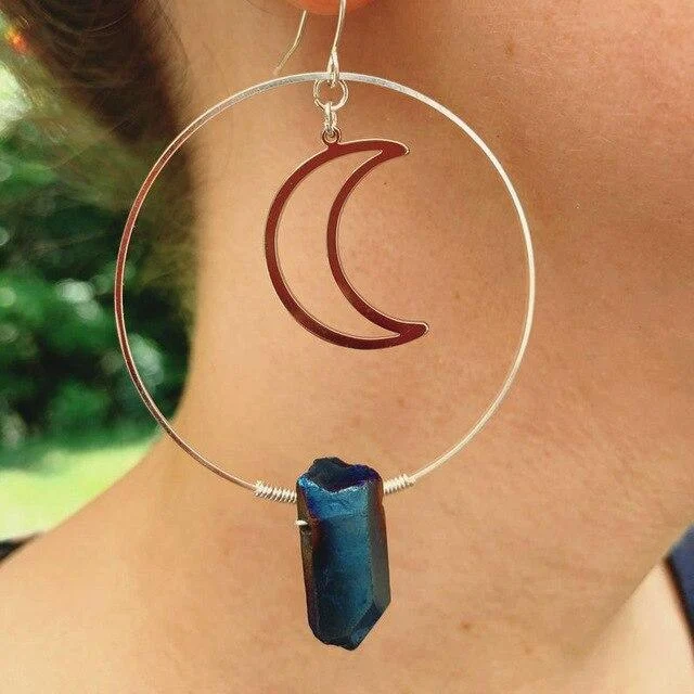 Mystery Of The Moon Earrings - Glova