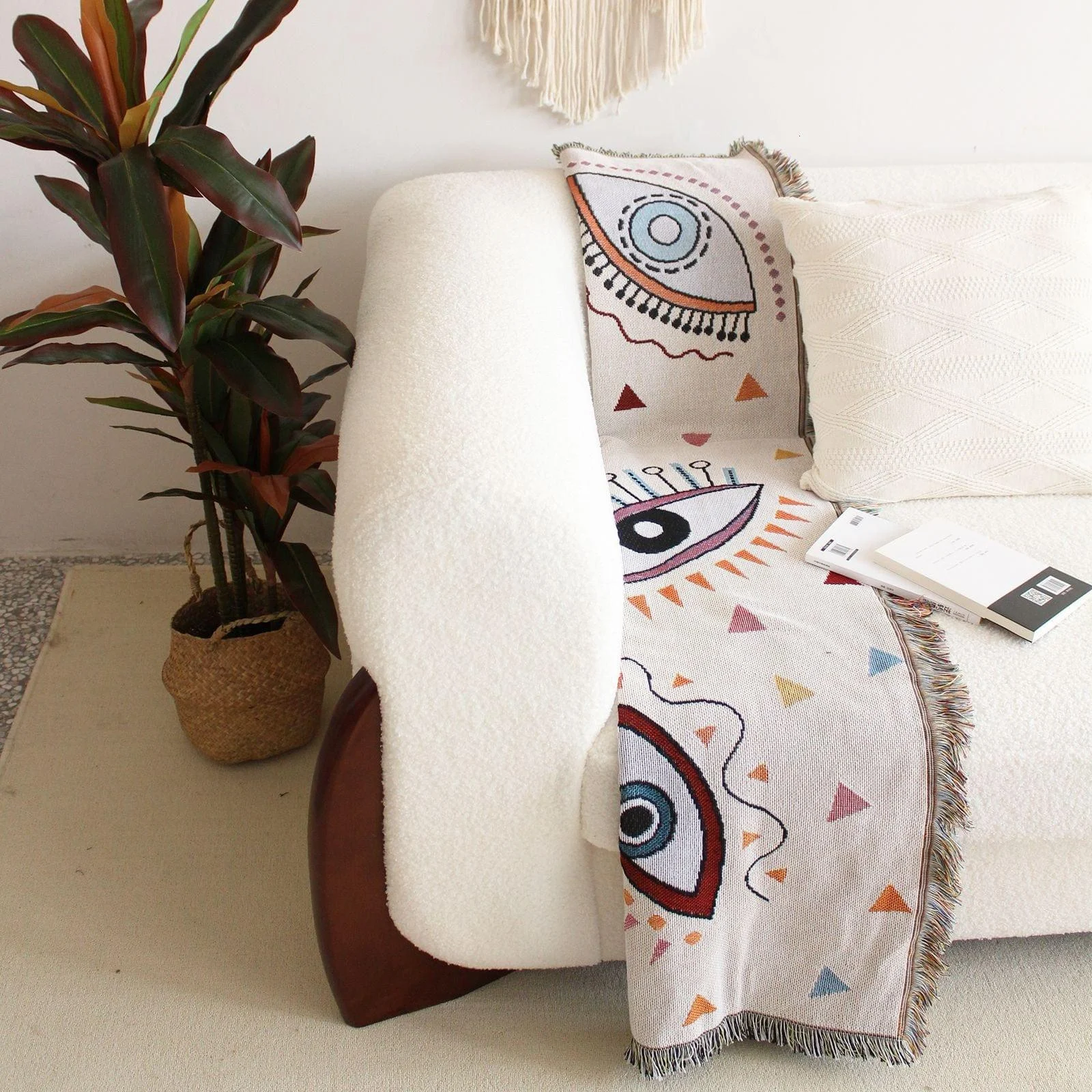 Mystic Evil Eye Throw Blanket - Glova