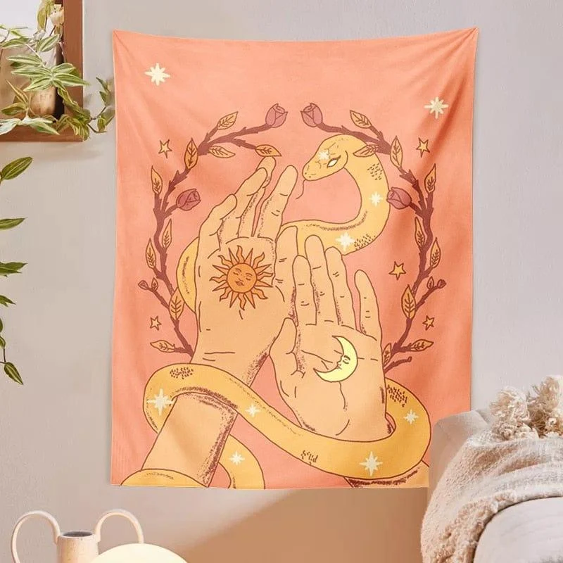 Mystic Serpent Tapestry - Glova