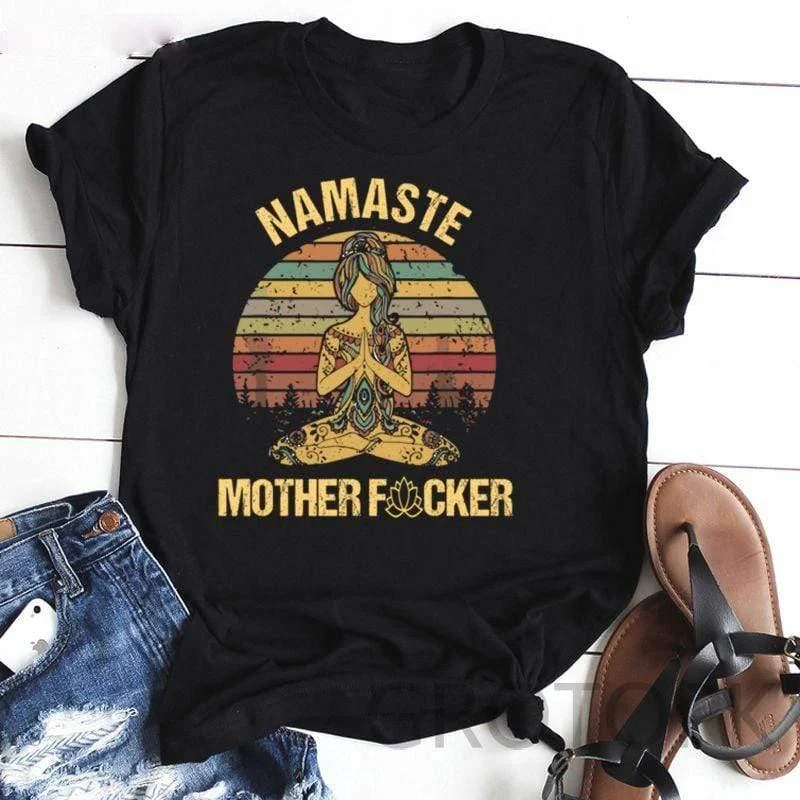 Namaste Motherfucker Tee - Glova