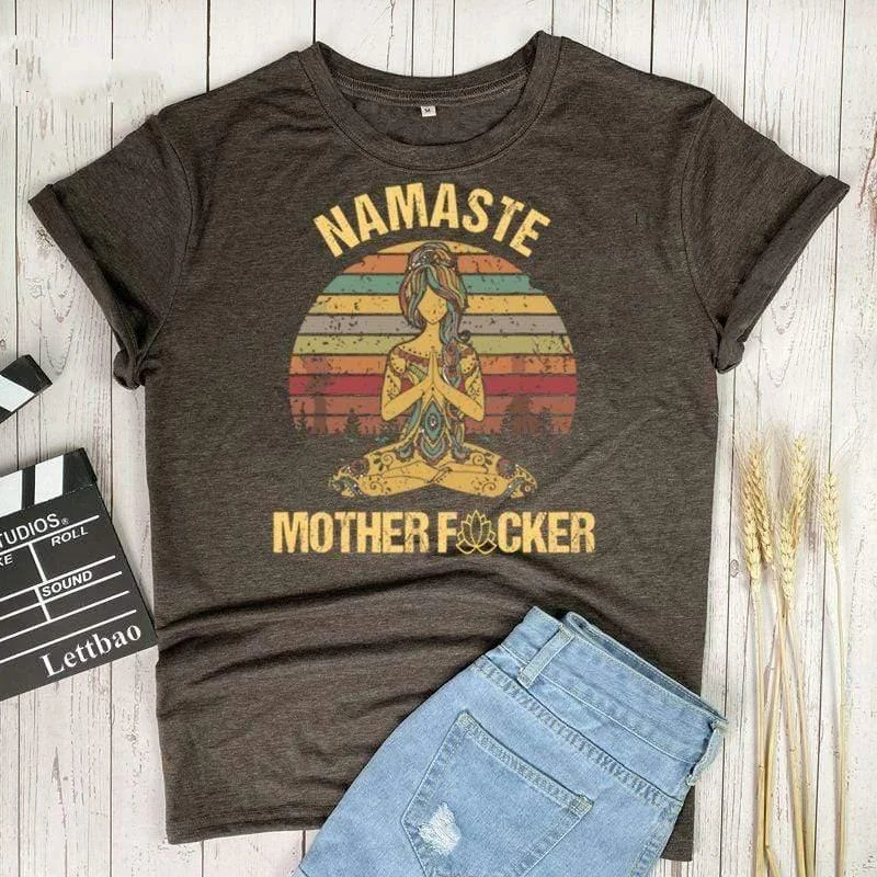 Namaste Motherfucker Tee - Glova