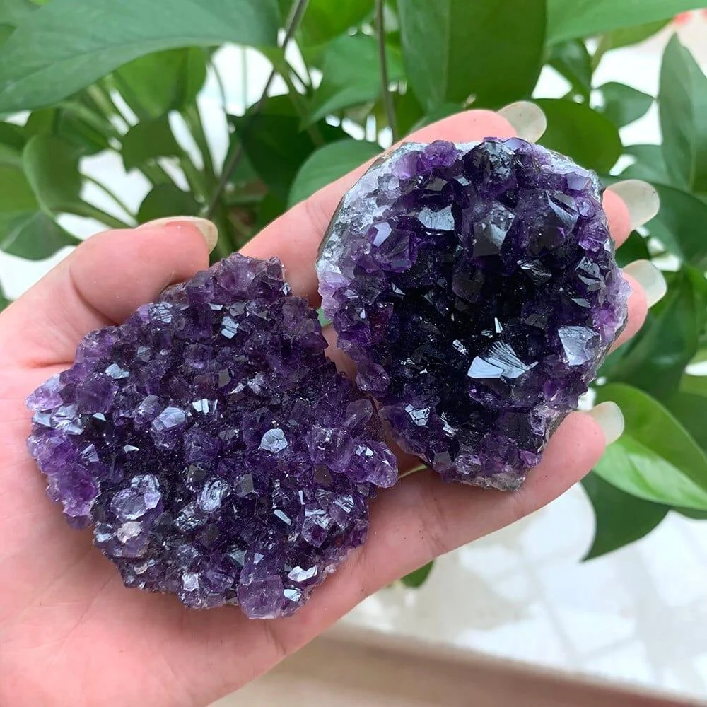 Natural Amethyst Cluster - Glova