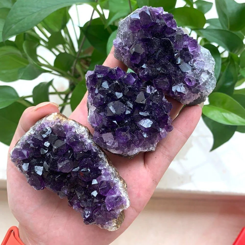 Natural Amethyst Cluster - Glova