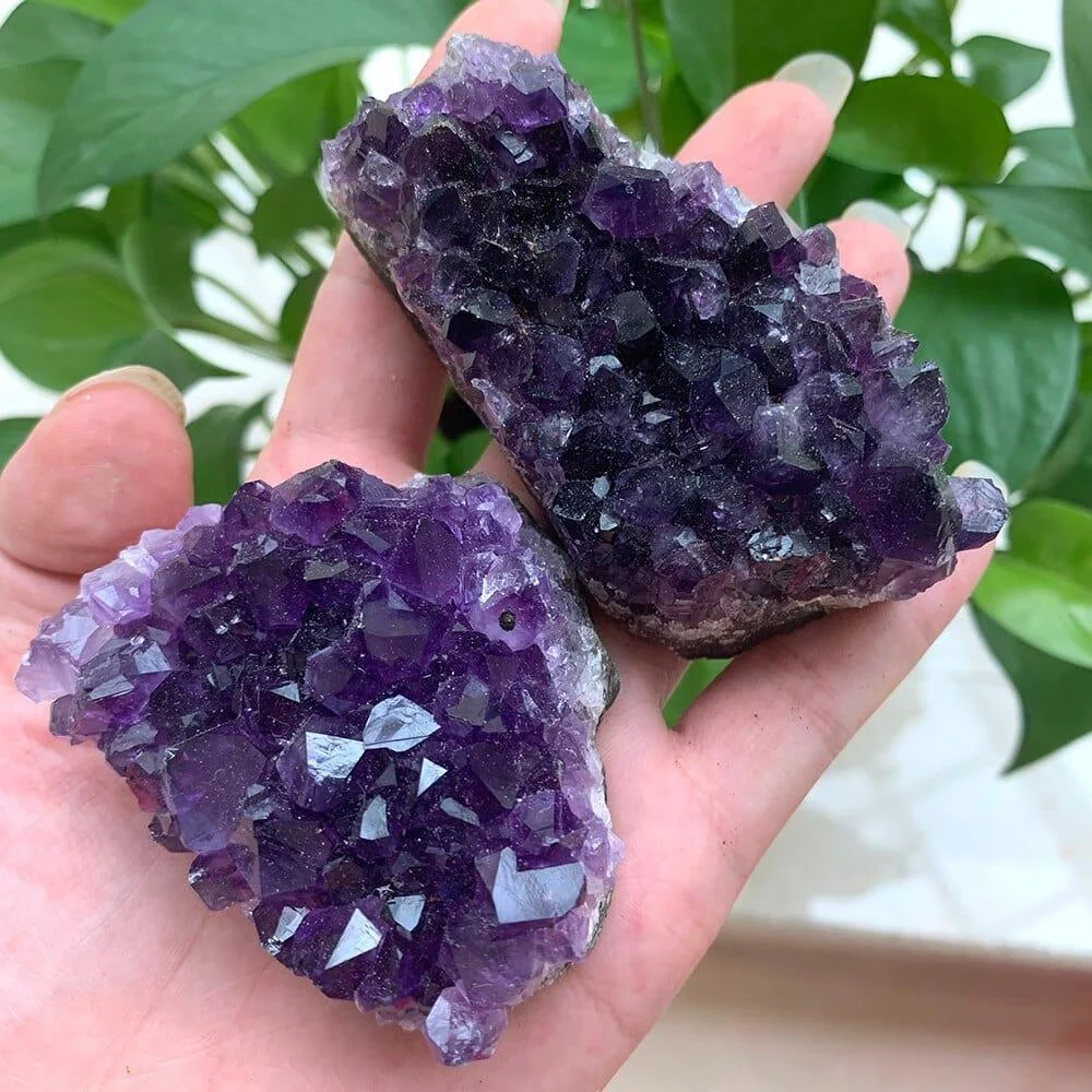 Natural Amethyst Cluster - Glova