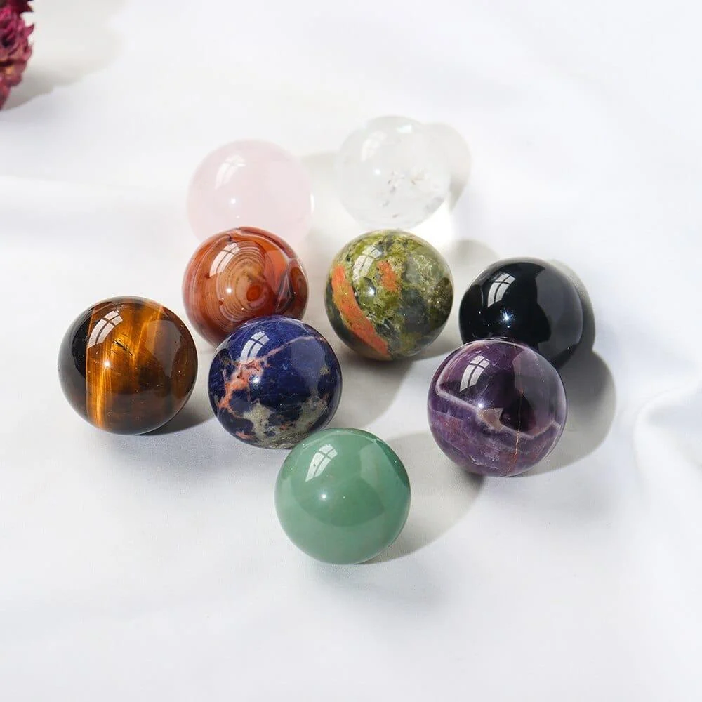 Natural Crystal Ball Gift Box Set - Glova