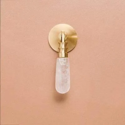 Natural Crystal Cabinet Knob - Glova