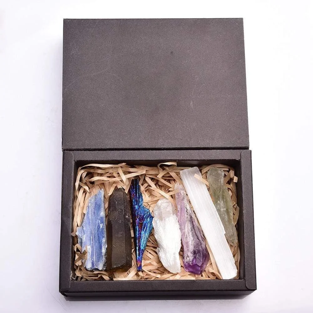 Natural Crystal/ Mineral Specimen Gift Box - Glova