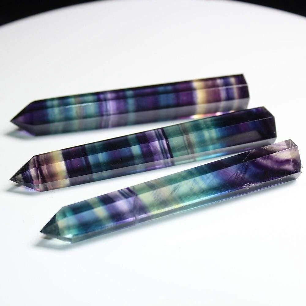 Natural Fluorite Healing Crystal - Glova