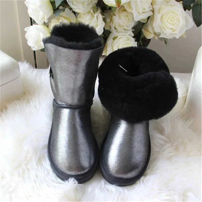 Natural Fur Women Winter Snow Boots - Glova