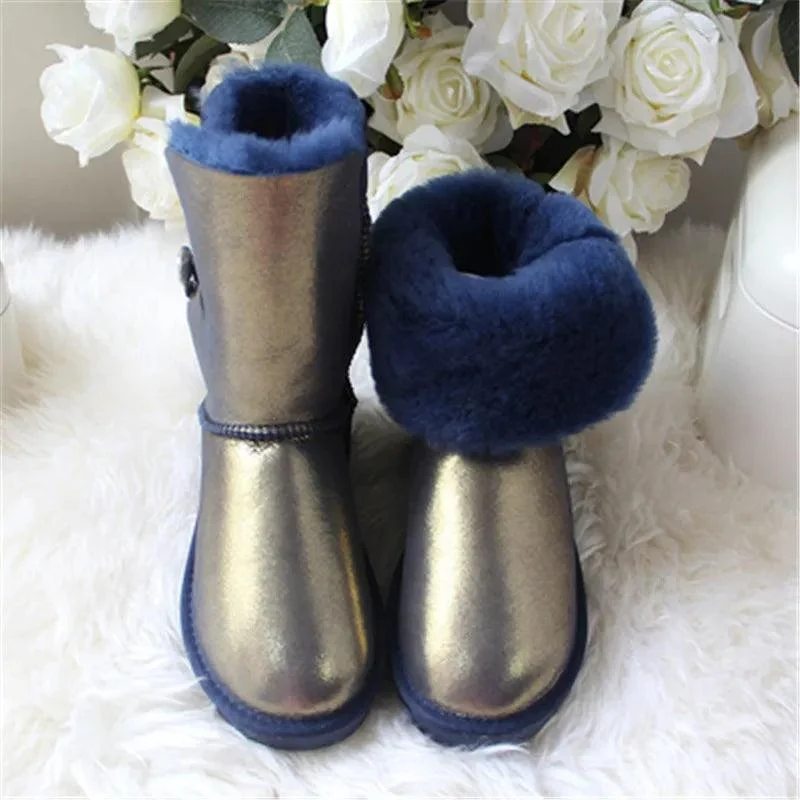 Natural Fur Women Winter Snow Boots - Glova