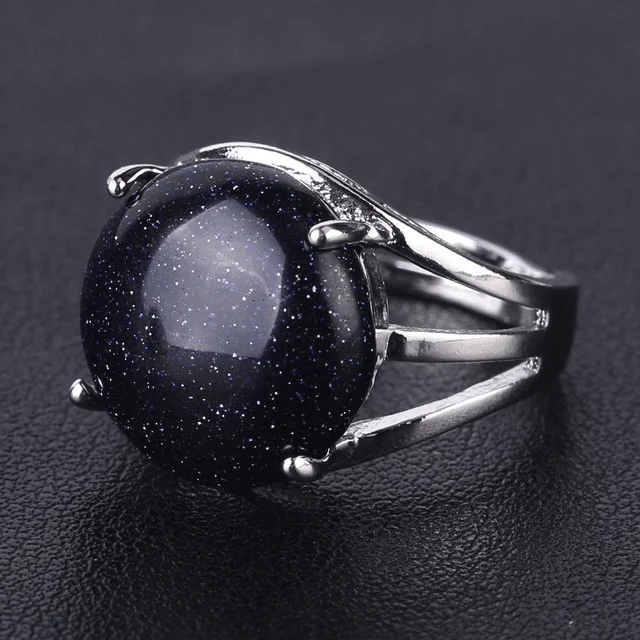 Natural Gemstone Cocktail Ring - Glova