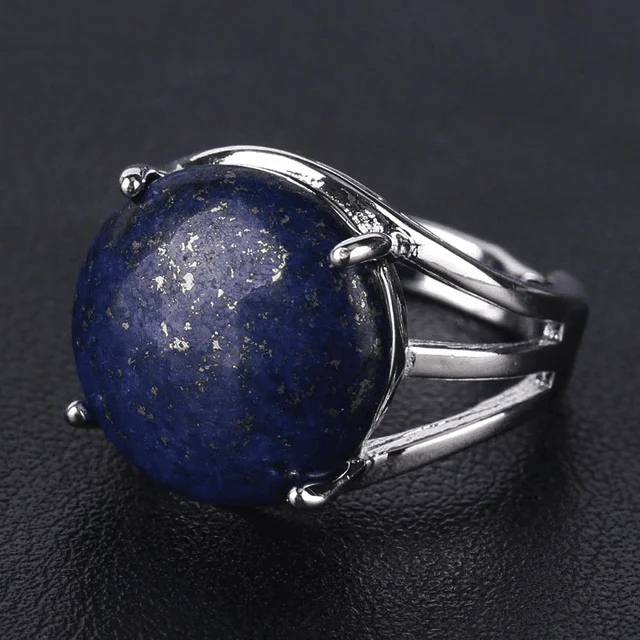 Natural Gemstone Cocktail Ring - Glova