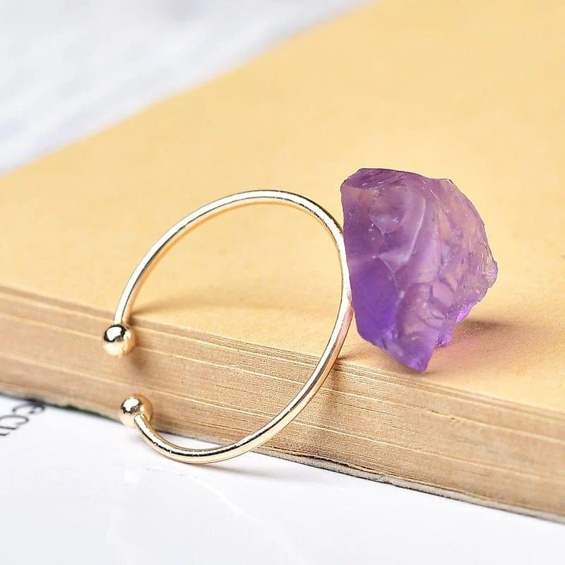 Natural Healing Stone Ring - Glova