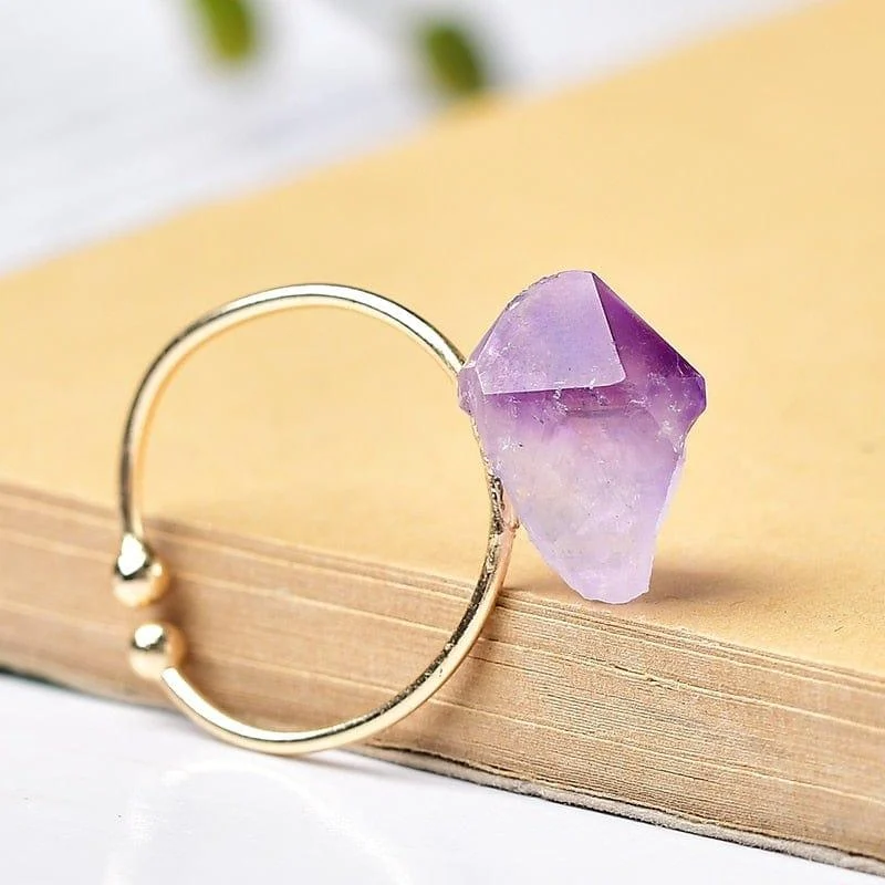 Natural Healing Stone Ring - Glova