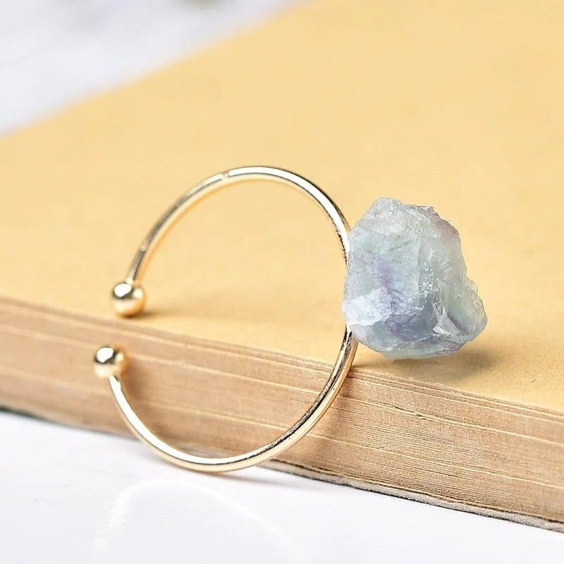 Natural Healing Stone Ring - Glova