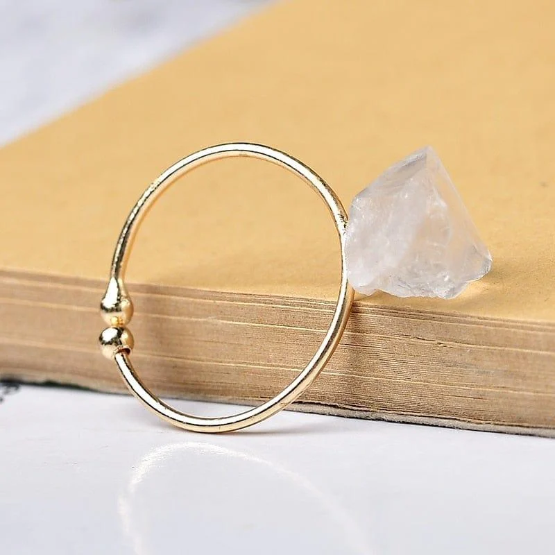 Natural Healing Stone Ring - Glova