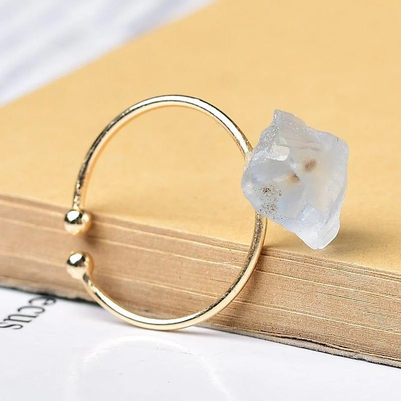 Natural Healing Stone Ring - Glova