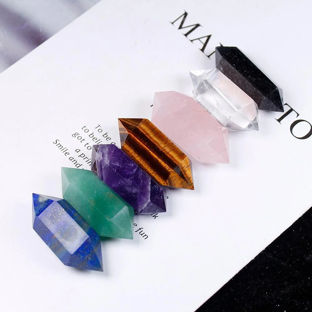 Natural Quartz Crystals Point Wand Gift Box - Glova