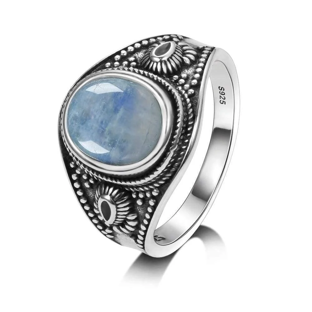 Natural Quartz Sterling Silver Ring - Glova