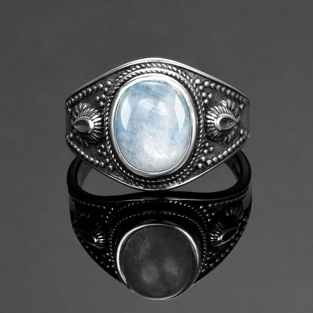 Natural Quartz Sterling Silver Ring - Glova