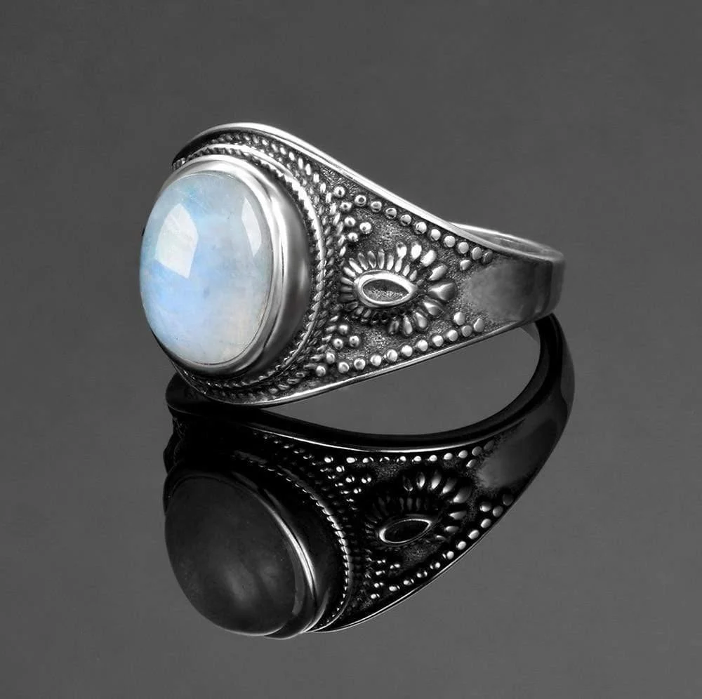 Natural Quartz Sterling Silver Ring - Glova