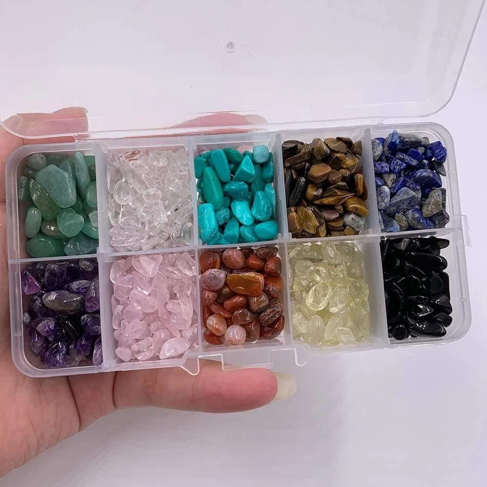 Natural Quartz Stone Healing Crystals Set - Glova