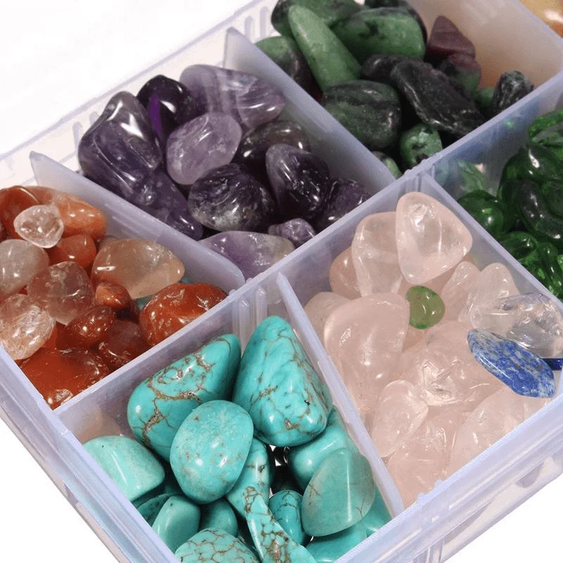 Natural Quartz Stone Healing Crystals Set - Glova