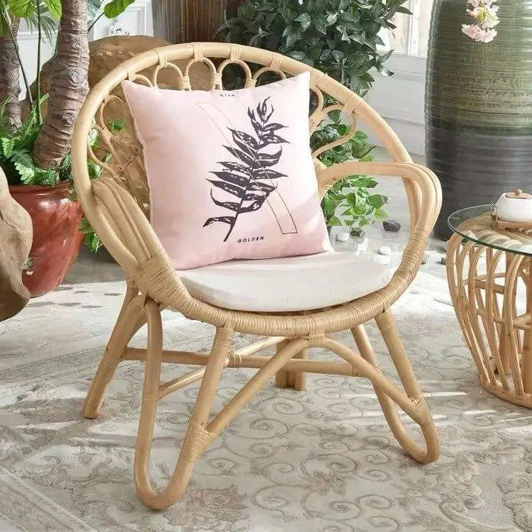 Natural Rattan Armchair - Glova