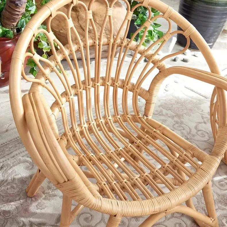 Natural Rattan Armchair - Glova