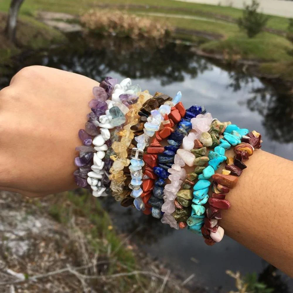 Natural Raw Crystal Bracelets - Glova