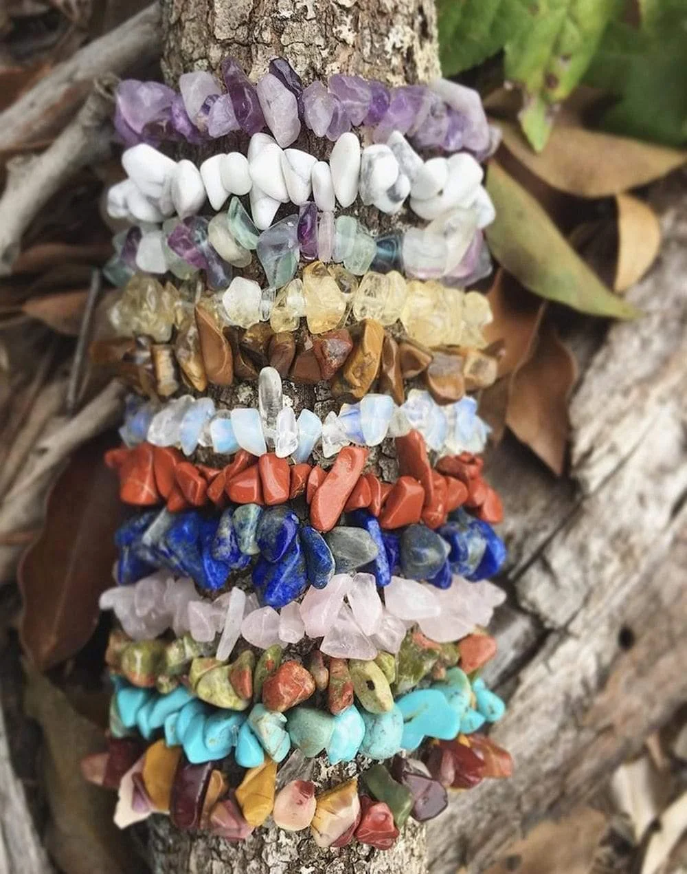 Natural Raw Crystal Bracelets - Glova